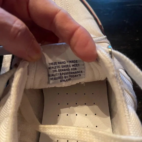 K SWISS Classic White Canvas Sneakers - Picture 4 of 9